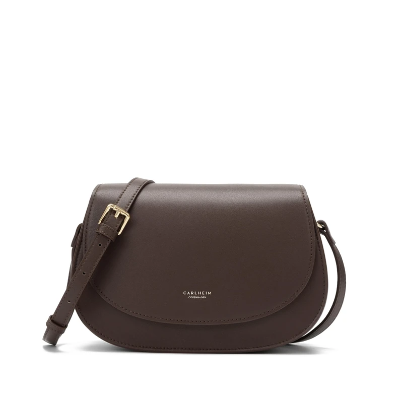 Carlheim, Gotland Genuine Leather Collection, Jolie Genuine Leather Handbag (Brown), brown, Medium