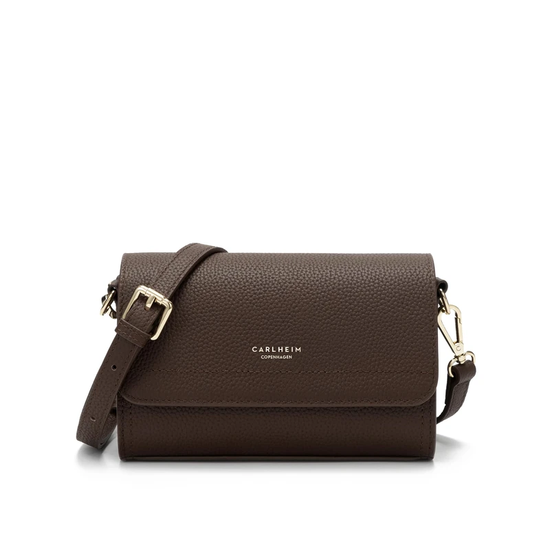 Carlheim, Gotland Genuine Leather Collection, Scarlett Genuine Leather Handbag (Brown), brown, Medium