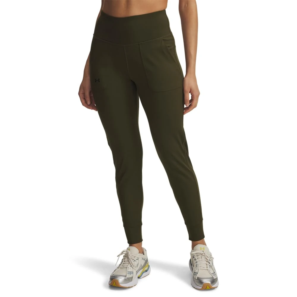 Under Armour Womens Motion Joggers, (308) Expedition Green / / Black, XS