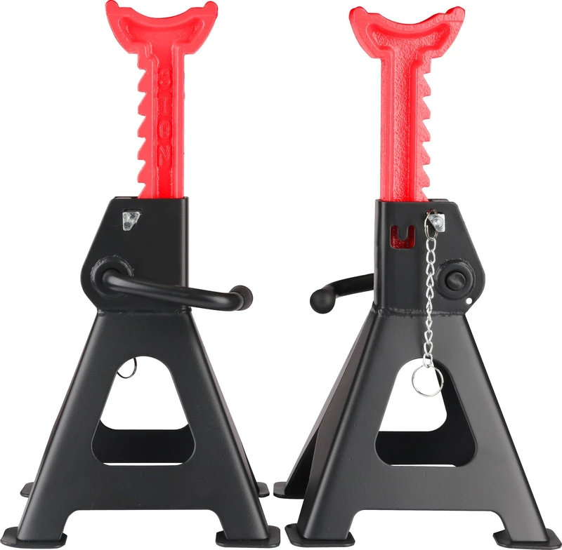 KS Tools 160.1250 Performance Steel Axle Stand with Quick Adjustment, 3000 kg, Pair