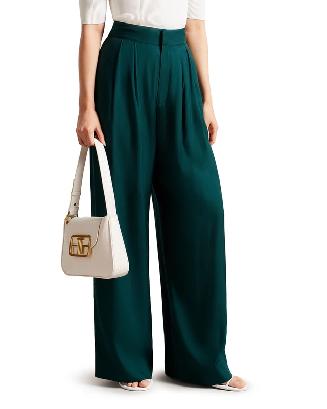 Ted Baker London krissi-Wide Leg Trouser, lt-Green