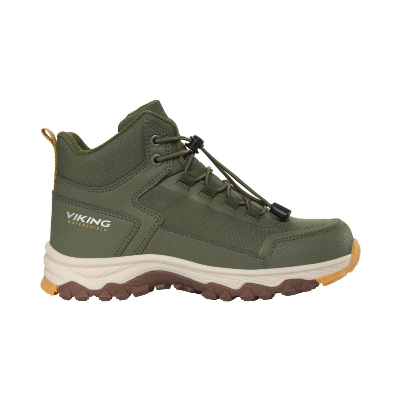Viking Akkarvik Mid Fleece WP SL, Green, 7.5 UK