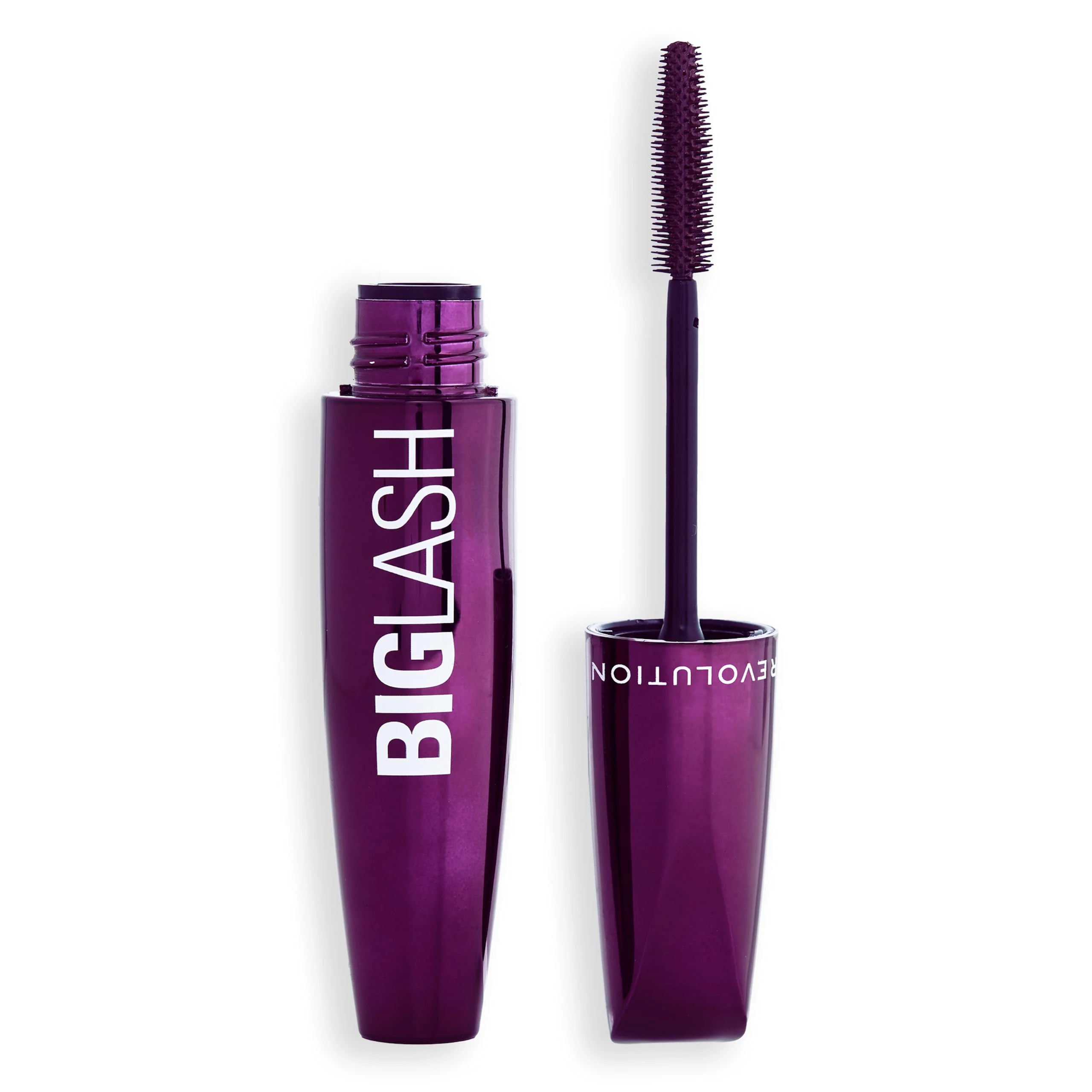 Revolution Beauty, Big Lash Volume Mascara, Volumising & Lengthening Coloured Mascara, Lightweight Feel, Fast-Drying, Vegan & Cruelty-Free, Burgundy