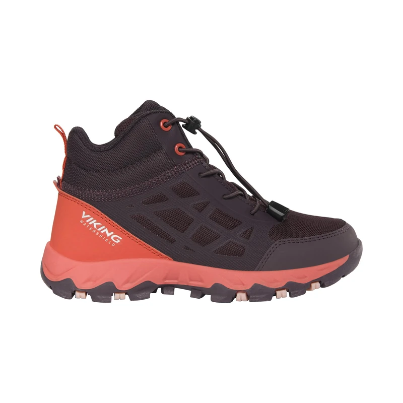 Viking Track Mid WP SL, Plum, 4 UK