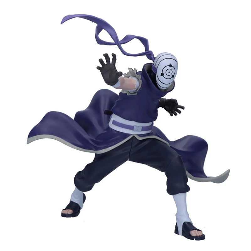 BANPRESTO Madara Uchiha Naruto Shippuden Vibration Stars Action Figure, 13 cm, BP28668P, Multicoloured, Collectable Figure, Ideal for Anime Fans - Image 1