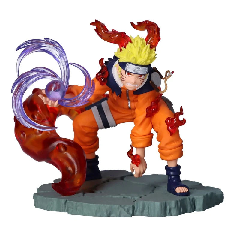 BANPRESTO Naruto Uzumaki II Naruto Memorable Saga Action Figure, 9 cm, Multicoloured, Collectible Figure, Ideal for Anime Fans