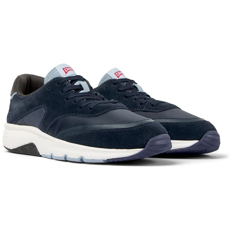 Camper Men's Drift K100876 Sneaker, Dark Blue 018, 8 UK