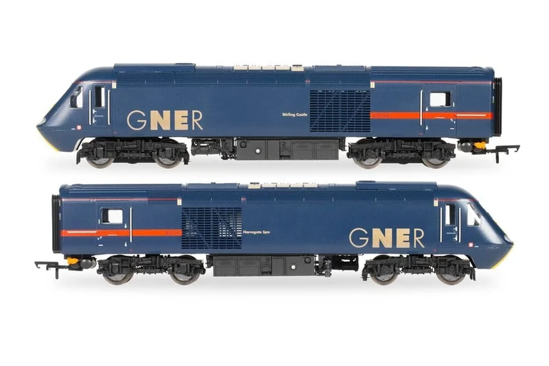 Hornby Diesel Train - R30343 GNER Class 43 HST Bo-Bo Train Pack - Era 9 00 Gauge Locomotives, Engine Models for Adults - 1:76 Scale Model Gift, Green