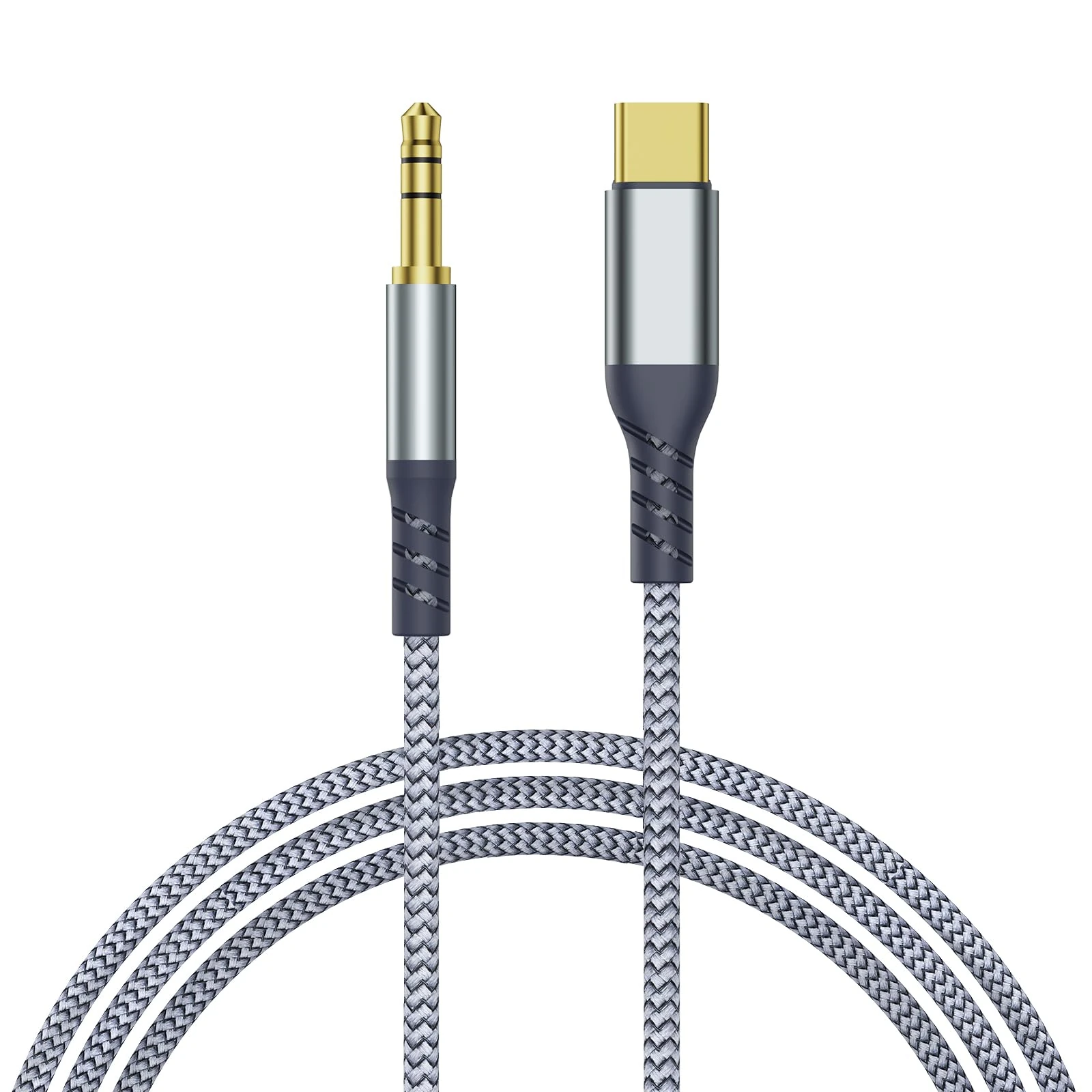 Ticenpe Aux to RCA, 3.5mm Audio Jack Cable Extension Cord for Car Stereo,Headphone,Speakers Compatible with Samsung Galaxy, iPad Pro, Huawei 1.2M