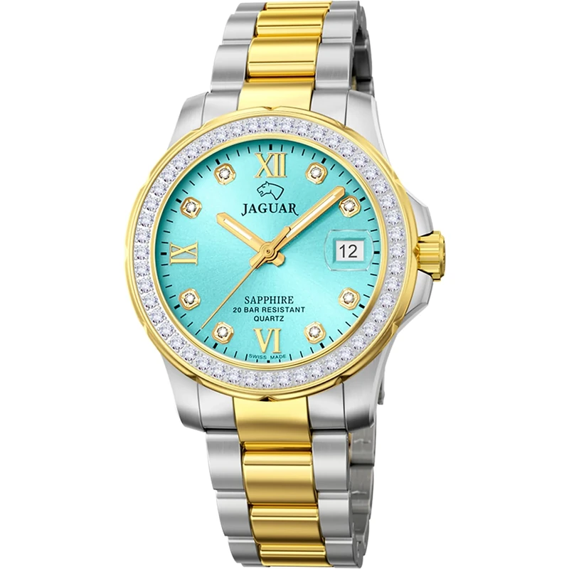 JAGUAR RELOGIO, Blue, Bracelet, Blue, Bracelet