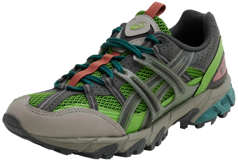 ASICS Men's Gel-Sonoma 15-50 Sneaker, Piquant Green/Graphite Grey, 10 UK