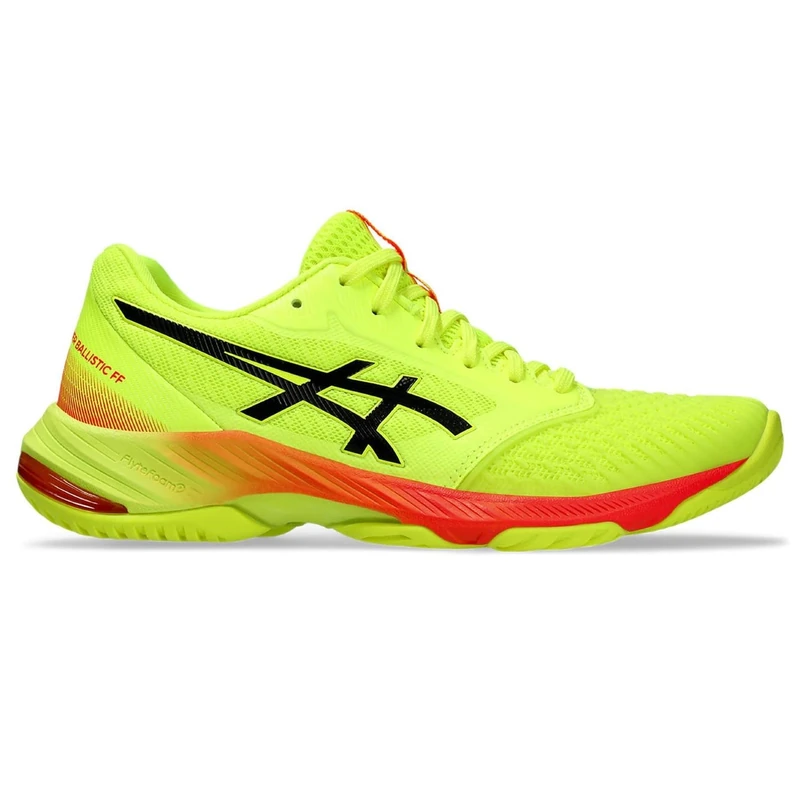 ASICS 1052A081-750 Netburner Ballistic FF 3 Paris Women Safety Yellow/Black UK 9.5