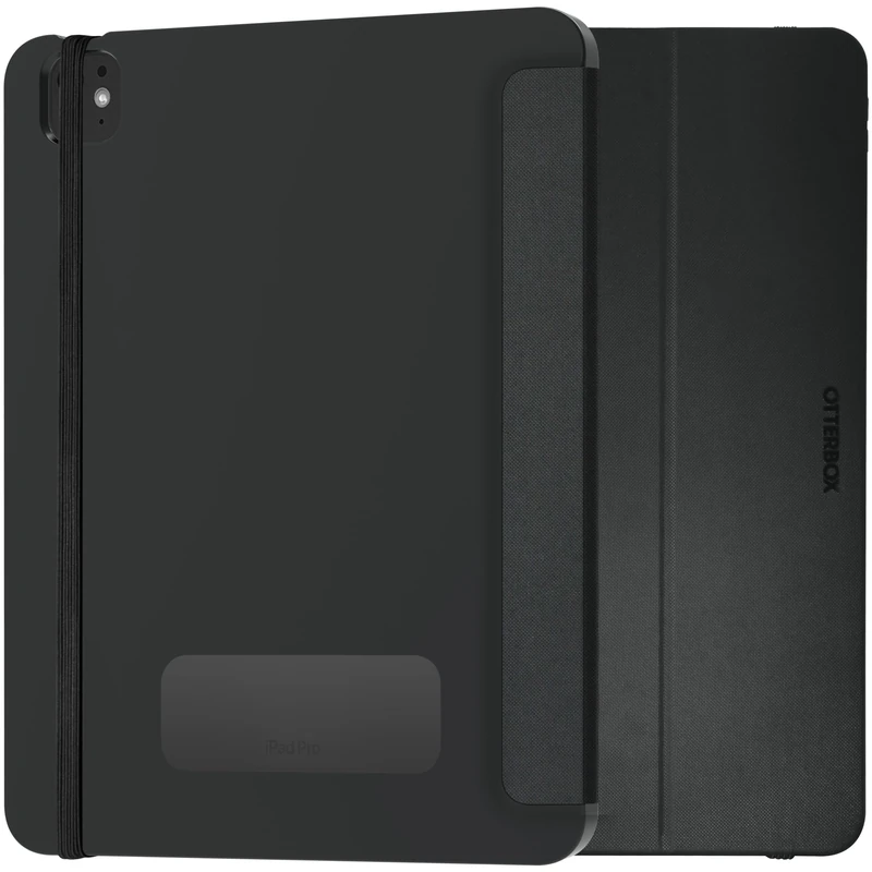 OtterBox React Folio Case for iPad Pro 13" (M5 2025 /M4 2024), Shockproof, Drop proof, Ultra-Slim Protective Folio Case, Tested to Military Standard, Black, Non-Retail Packaging