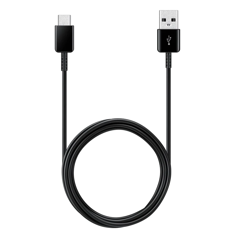 SAMSUNG USB-A to USB Type-C Cable, 150 cm (Multi Pack 2), Black