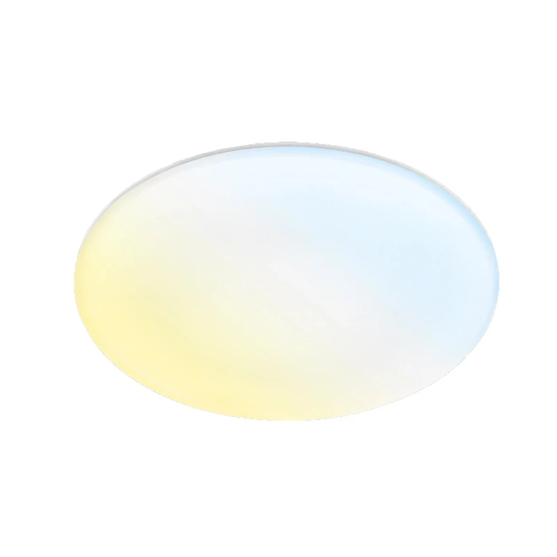 BRILONER - LED Ceiling lamp Bathroom with indirect Light, Remote Control, dust and Splash Water Protection, LED Ceiling Light, Bathroom lamp, Kitchen lamp, Damp-Proof luminaire, 45 x 5 cm, White