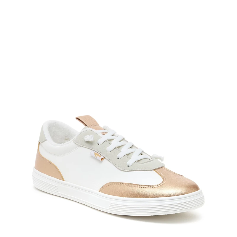 ROCKET DOG Women's ZAP Sneaker, Silver, 7 UK