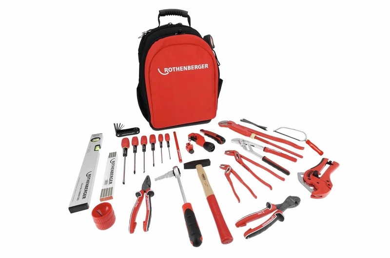 ROTHENBERGER 1000004780 Azubi Backpack Starter Set 34 Pieces - Image 1