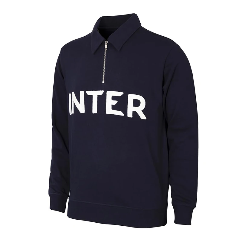 Inter 1949 Retro Football Sweater, Unisex Adult, Navy Blue, S