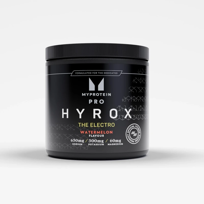Myprotein PRO x HYROX The Electro | Advanced Electrolyte Watermelon Hydration Powder | 650mg Sodium & 300mg Potassium | Supports Hydration, Muscle Function & Recovery | Vegan-Friendly | 30 Servings