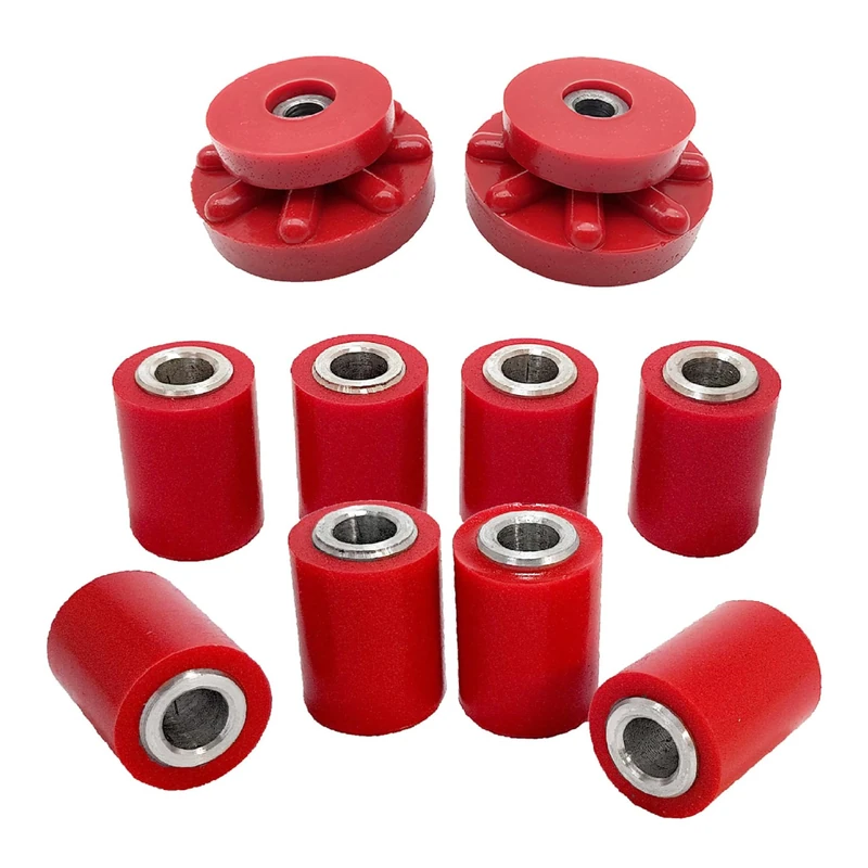 PSB Bushings - Rear Complete Lateral Arm Bush & Rear Shock Mount Polyurethane Bushing Kit - Compatible With Mini Cooper/Counryman/Paceman/ R50/52/53/55/56/57/58/59/60/61 2001-2016