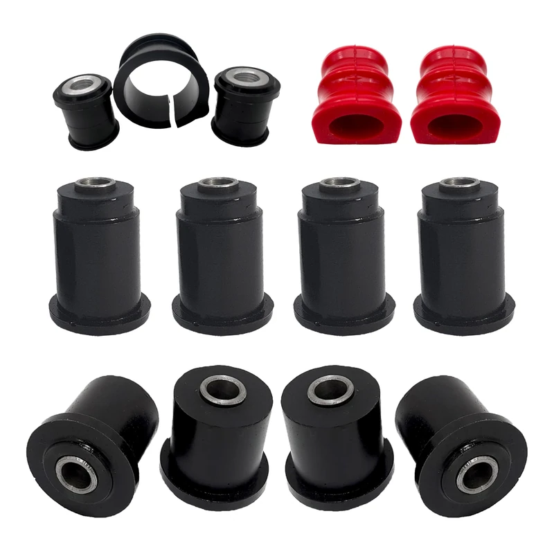 PSB Bushings - Complete Front Polyurethane Bushing Kit - Compatible With Nissan Navara D40 2005-2015
