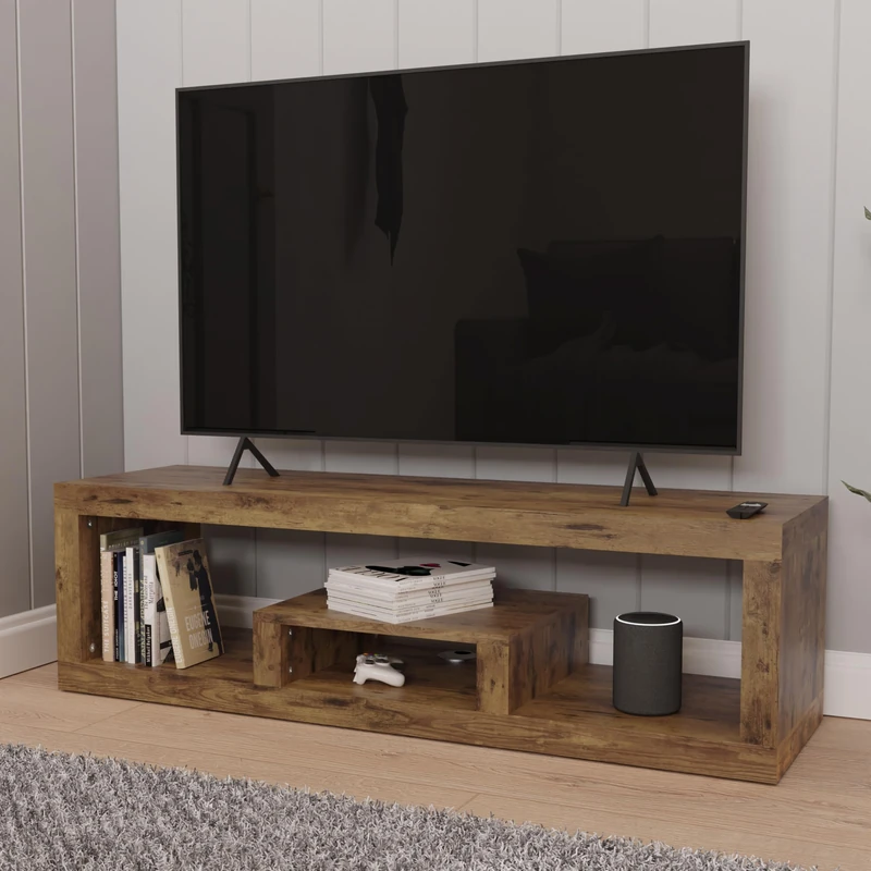 GFW TV Unit, Mango Wood, One Size
