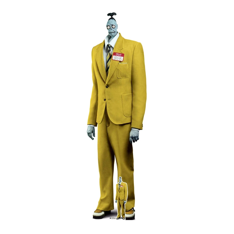 Star Cutouts SC4670 Shrinker Beetlejuice – Giant 195cm Lifesize Cardboard Cutout for Halloween, Parties & Movie Fans