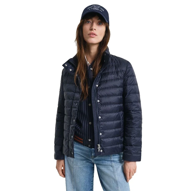 GANT Light Down Jacket, Evening Blue, L