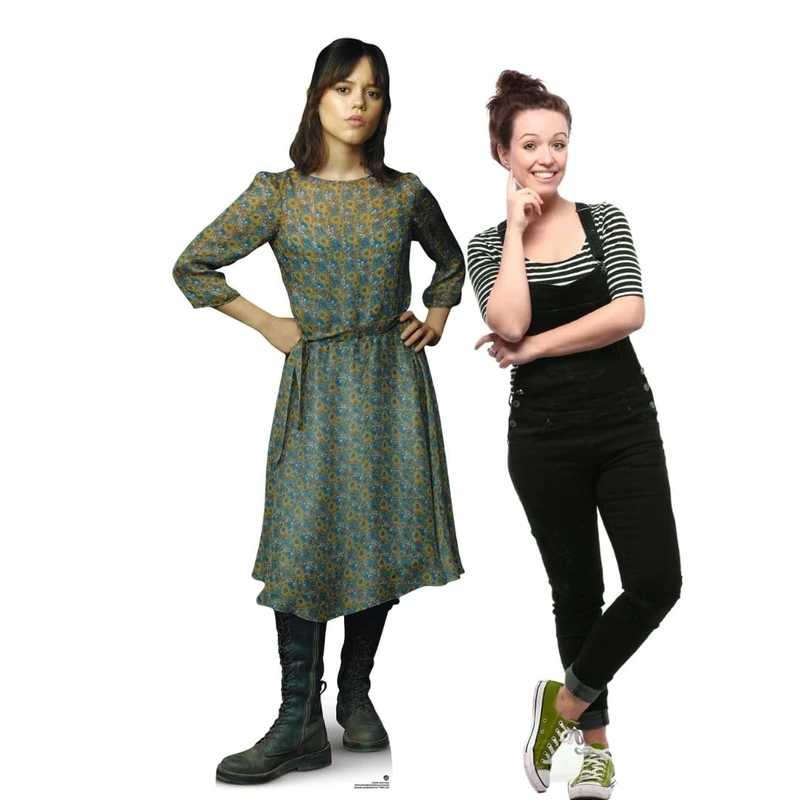 Star Cutouts SC4668 Astrid Deetz Jenna Ortega Beetlejuice Beetlejuice – 158cm Cardboard Cutout for Fans & Party Decorations