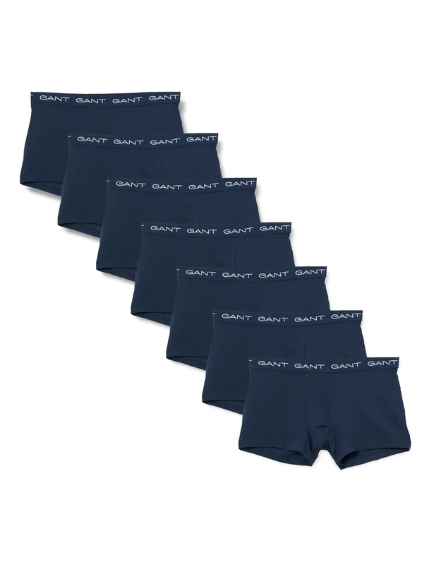 GANT Men's Pack of 7 Briefs, Black, blue, S - Image 1