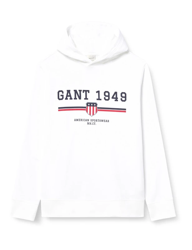 Graphic Hoodie, Eggshell, 3XL