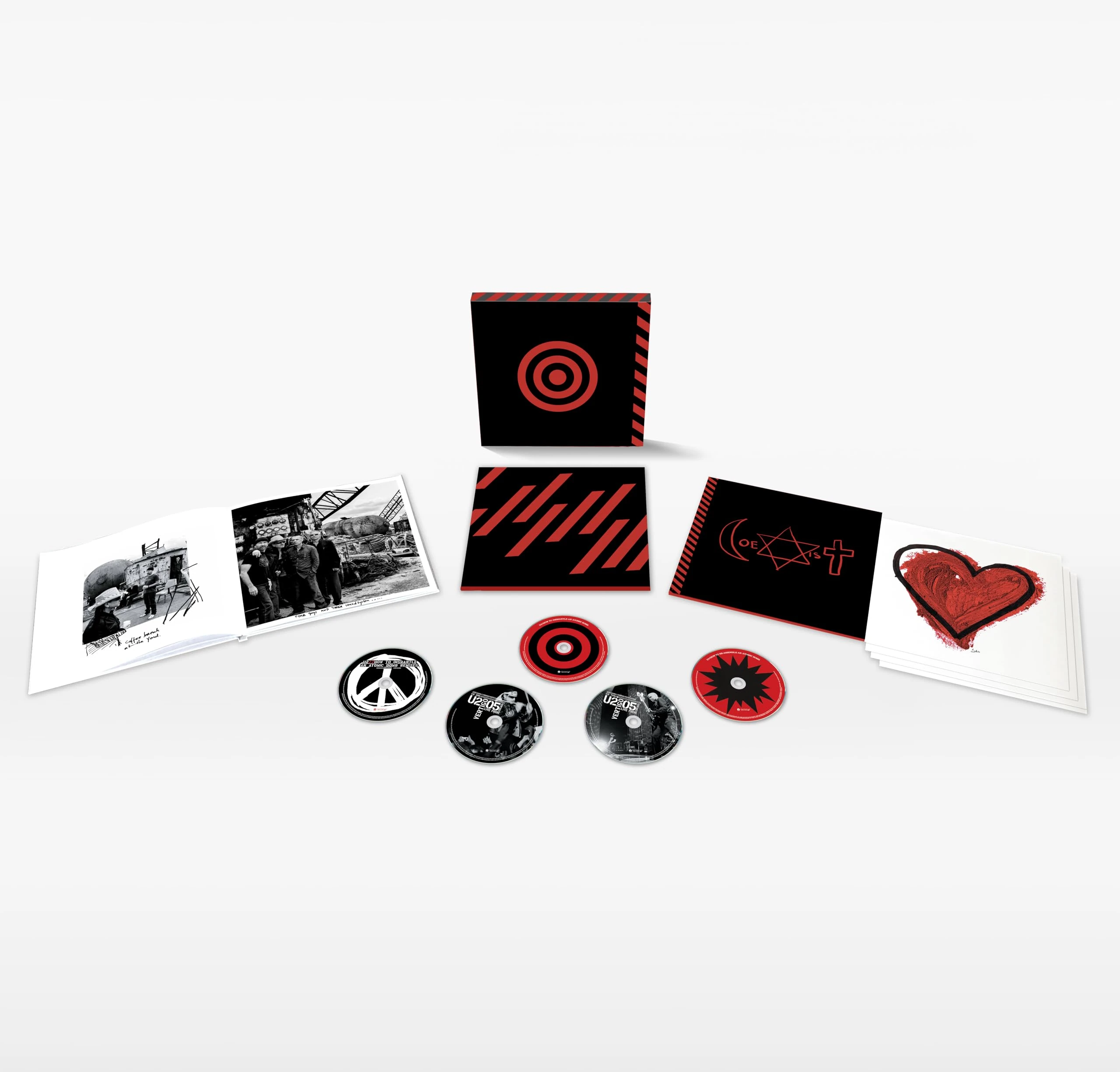 U2 ‘How To Dismantle An Atomic Bomb (20th Anniversary)’ 5CD Super Deluxe Collectors Boxset (Limited Edition)