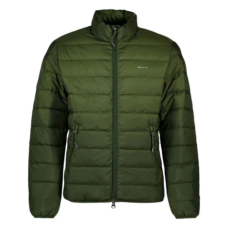 GANT Men's Light Down Jacket, Deep Orange, 3XL