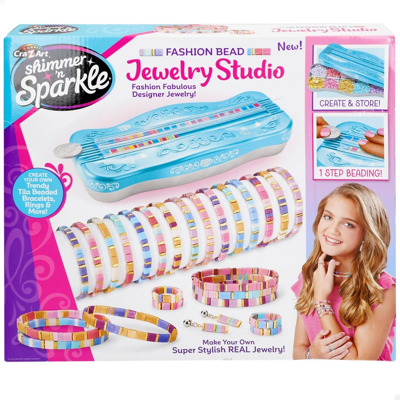 ColorBaby Shimmer N Sparkle Jewelry Making Studio - Multicolor