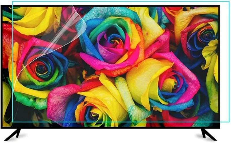 HOTAPEPU 32-70 Inch TV Screen Protector Anti Glare, Frosted Anti Blue Light Film, Screen Filter Radiation Protection LCD Display Protector Film for LCD LED OLED HDTV