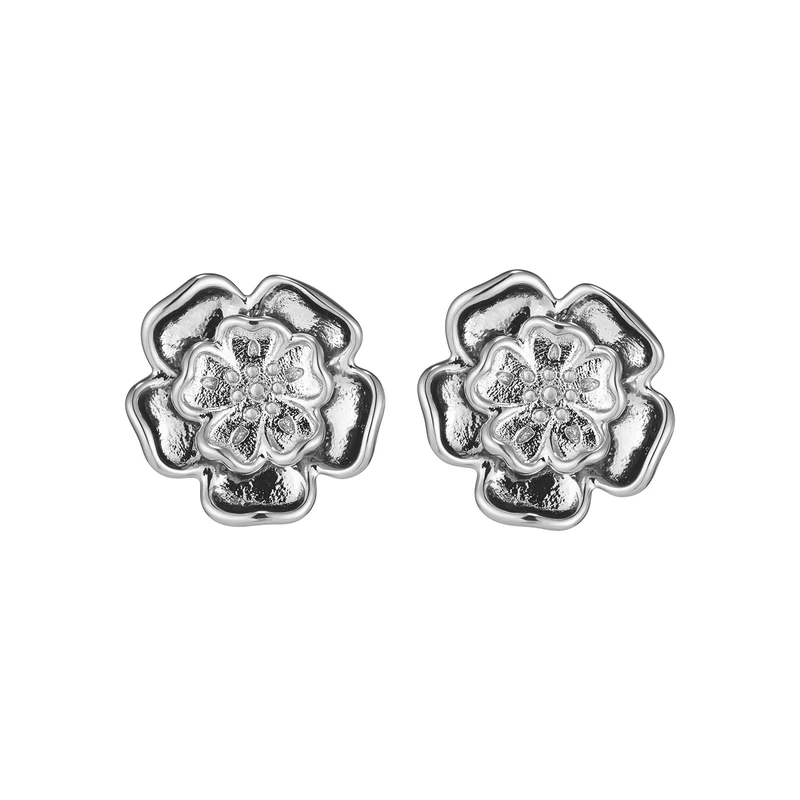 Olivia Burton Women's TUDOR ROSE Collection Stud Earrings in Stainless Steel Embellished with Crystals - 24100257 - Image 1
