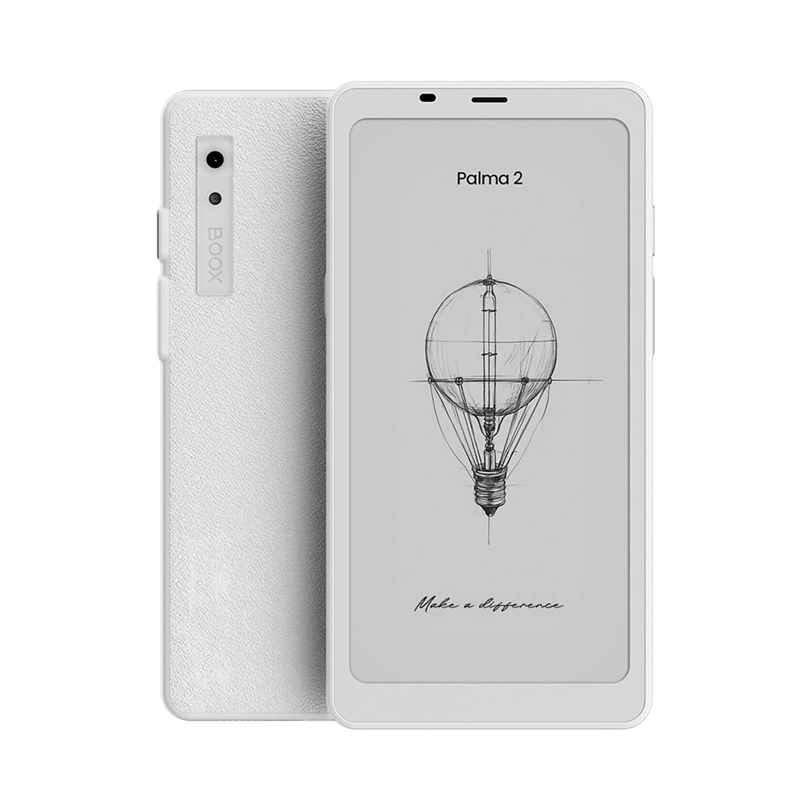 BOOX Palma 2 Mobile ePaper eBook Reader Fingerprint Recognition Smart Button Dual Microphones (White)