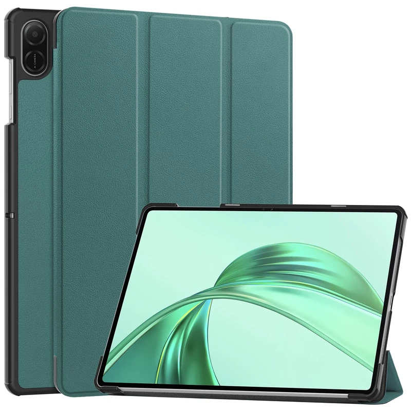 idudao Honor Pad X8a Hard Case Cover Folio Shell for Tablet X8a 11 Inch 2024, Dark Green