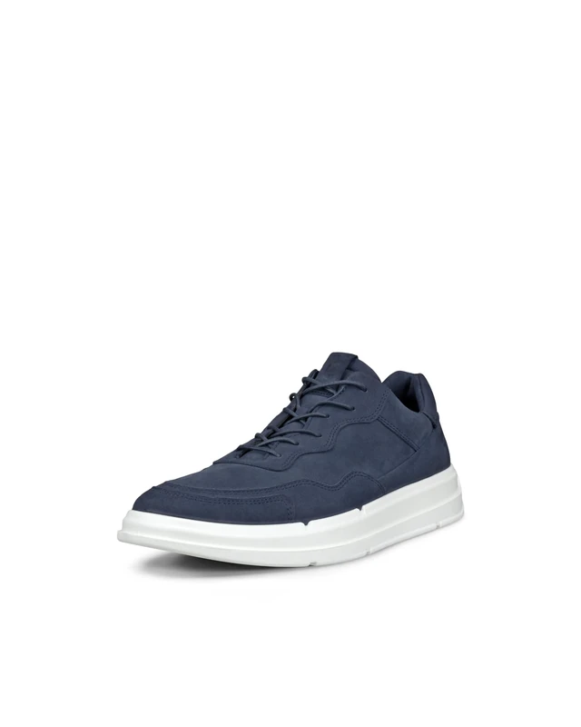 ECCO Men's Day Lace Up Sneaker, Marine Nubuck, 7/7. 5 UK