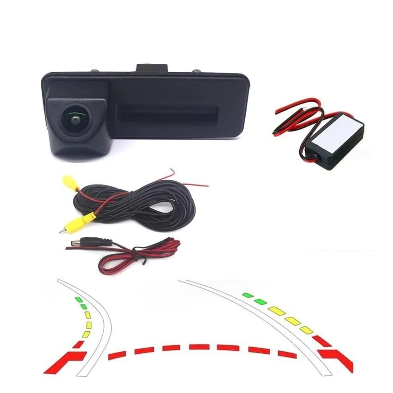 OMDHATU For S&Koda For Superb MK2 For Octavia A5 A7 2008-2014 Car Rear View Camera Reverse Parking Camera (Dynamic Rectifier)