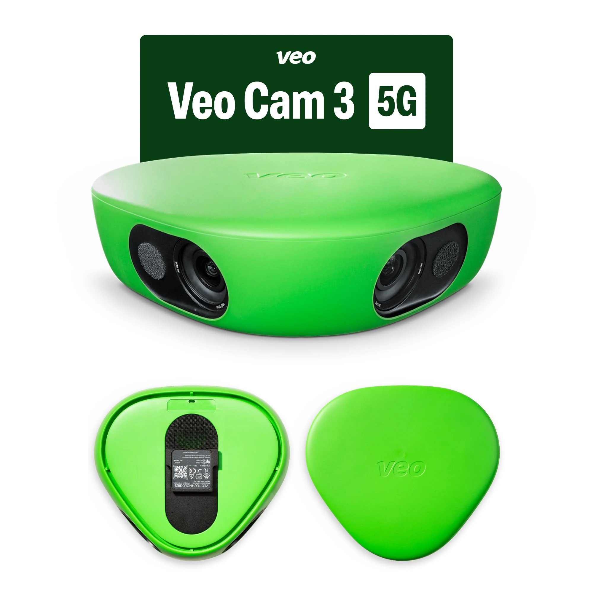 Veo Cam 3 5G – 1080HD Sports Camera with AI Auto-Tracking, Portable Design, Long Battery Life, and Cloud Storage – Perfect for Coaches, Teams (Subscription Required)