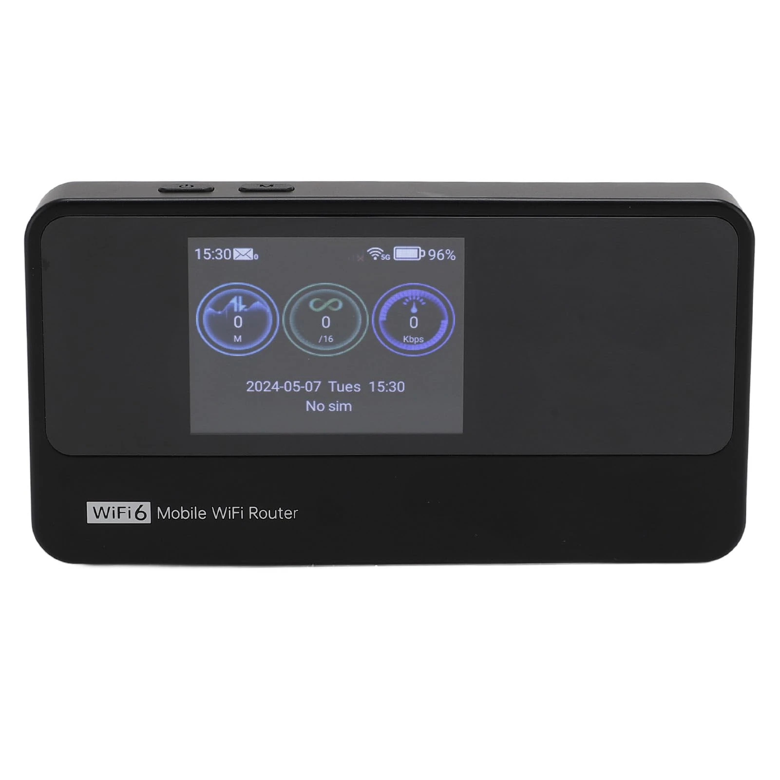 5G Mobile WiFi Hotspot, WiFi 6 Router, Speed Up to 5.8Gbps, Portable Travel Router With SIM Card Slot, Support 16 Users