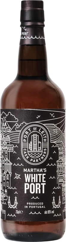 Port of Leith Distillery White Port | 75cl | 19% ABV | Produced in Portugal | Medium Bodied Fortified Wine | Hint’s of Sweet Grapes & Rich Apricots | Delicious Served Chilled or Mixed in Cocktails