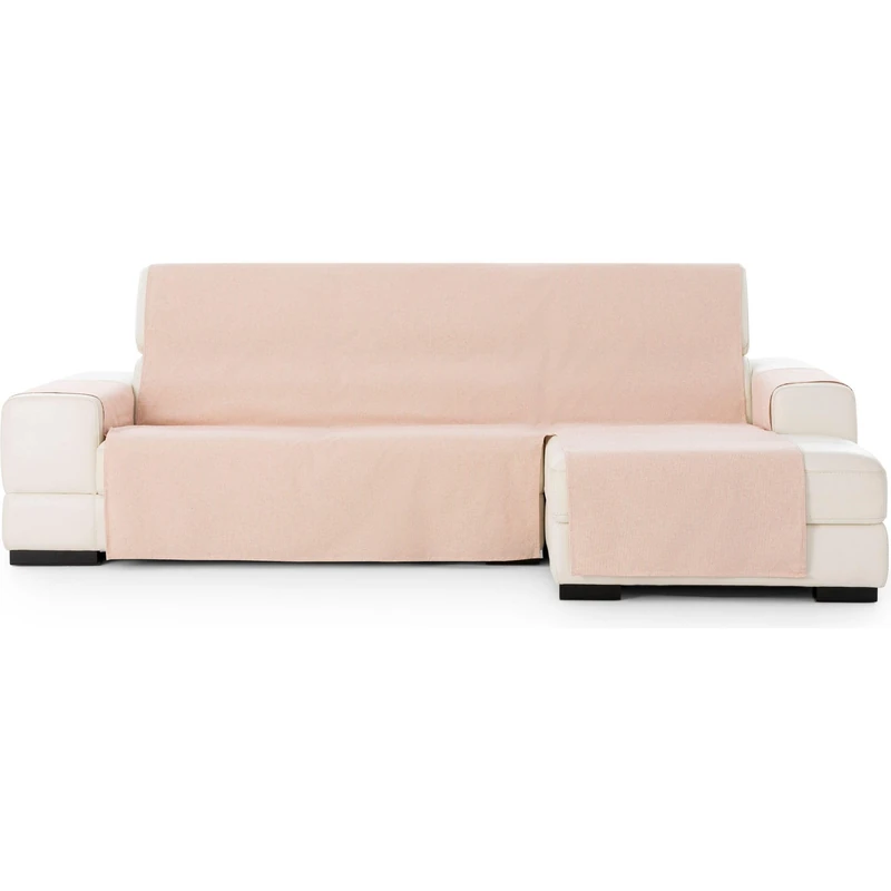 ECOMMERC3 | Right Size Chaise Longue Sofa Cover – Easy Installation Chaise Longue Sofa Cover with Elastic Bands Tile Colour Compatible with Left or Right Chaise Longue Sofas