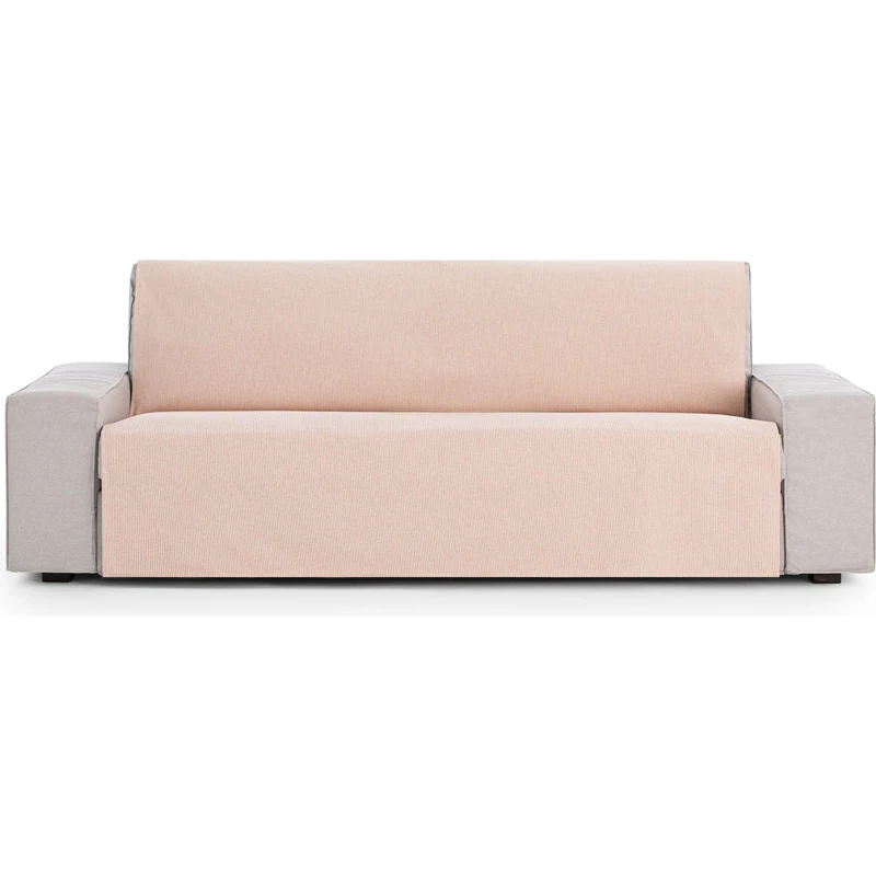 ECOMMERC3 | Multi-purpose Foulard Reversible Half Panama Size 230 x 270 cm Sofa and Bed Cover – Foulard Fabric Breathable and Soft to the Touch Colour Tile Versatile Protection for Sofas and Beds