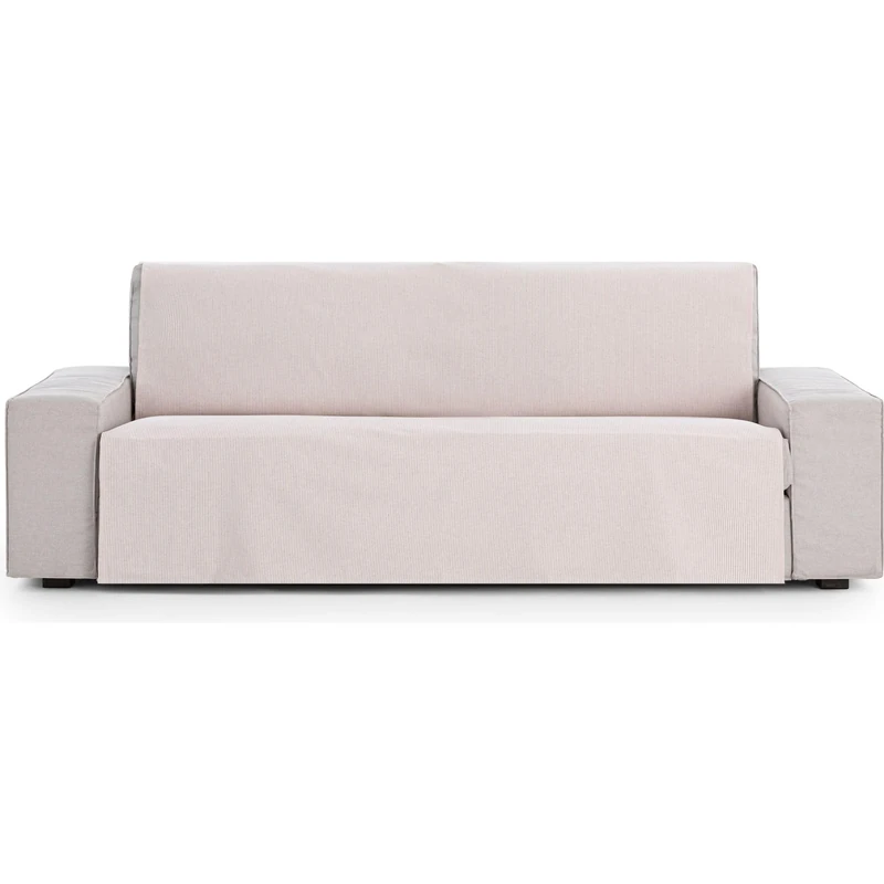 ECOMMERC3 | Multi-purpose Reversible Half Panama Foulard Size 400 x 270 cm Sofa and Bed Cover – Foulard Fabric Breathable and Soft to the Touch Mauve Colour Versatile Protection for Sofas and Beds - Image 1