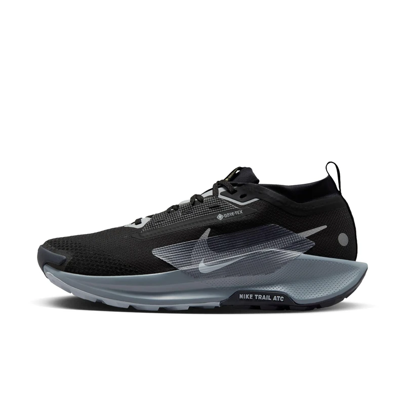NIKE Pegasus Trail 5 Gore-Tex Men's Trainers, Black Wolf Grey Cool Grey Anthracite, 8 UK