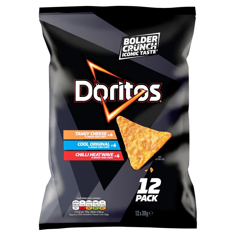 DORITOS VARIETY 12PK 30GX12PK