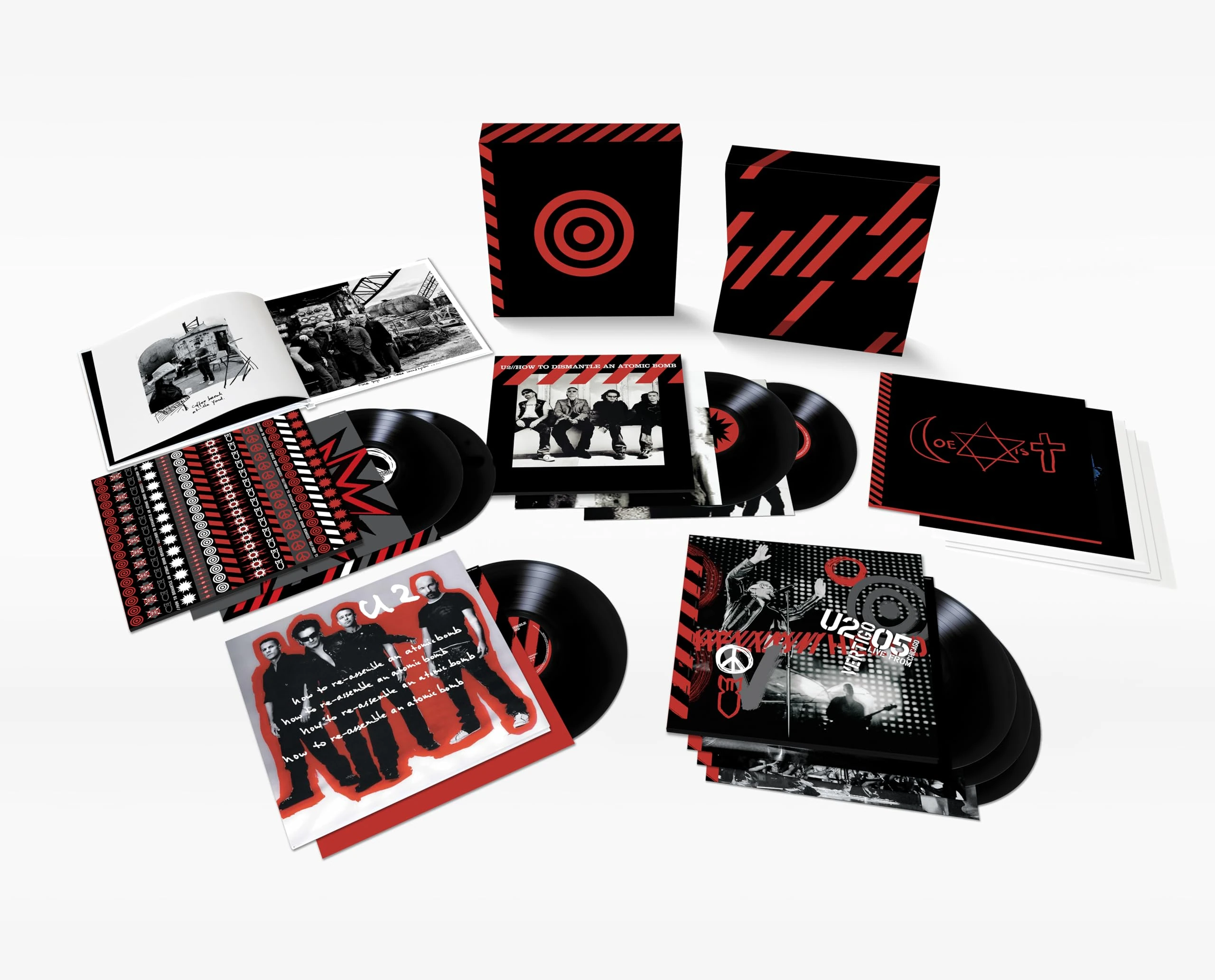 U2 ‘How To Dismantle An Atomic Bomb (20th Anniversary)’ 8LP Super Deluxe Collectors Boxset (Limited Edition) [VINYL]