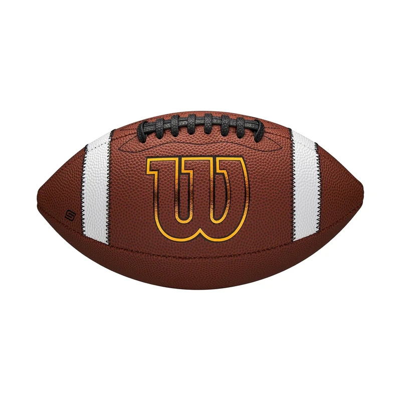 Wilson GST SpeedSkin Football - Brown, Peewee Size